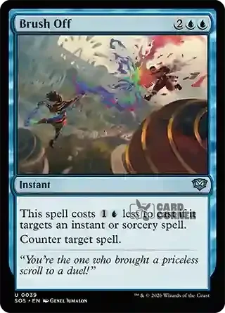 Secrets of Strixhaven Card List - Brush Off 0039