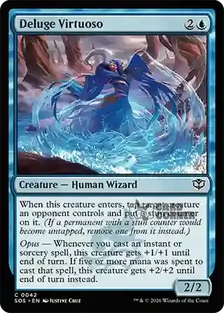 Secrets of Strixhaven Card List - Deluge Virtuoso 0042