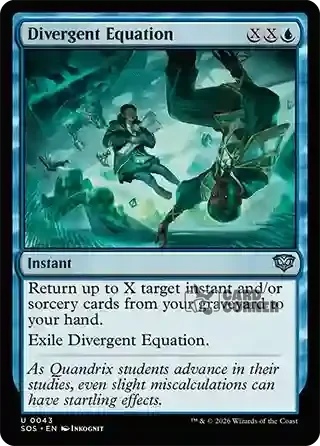 Secrets of Strixhaven Card List - Divergent Equation 0043