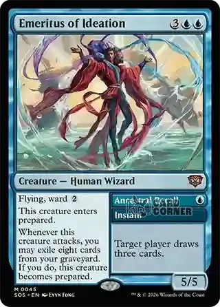 Secrets of Strixhaven Card List - Emeritus of Ideation 0045