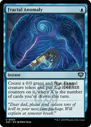 Secrets of Strixhaven Card List - Fractal Anomaly 0050