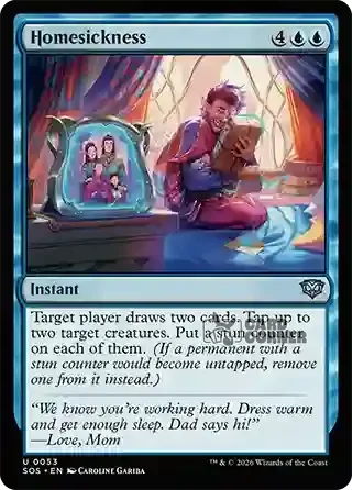 Secrets of Strixhaven Card List - Homesickness 0053