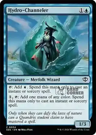 Secrets of Strixhaven Card List - Hydro-Channeler 0054