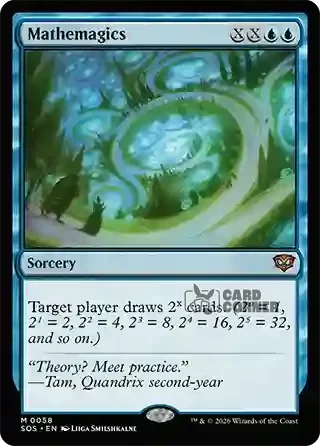 Secrets of Strixhaven Card List - Mathemagics 0058