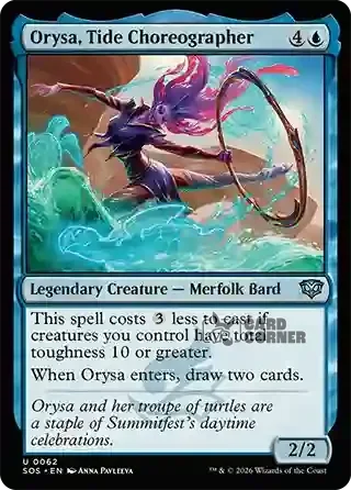 Secrets of Strixhaven Card List - Orysa, Tide Choreographer 0062