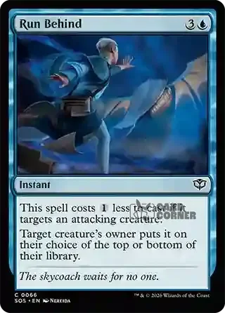 Secrets of Strixhaven Card List - Run Behind 0066