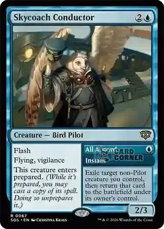 Secrets of Strixhaven Card List - Skycoach Conductor 0067
