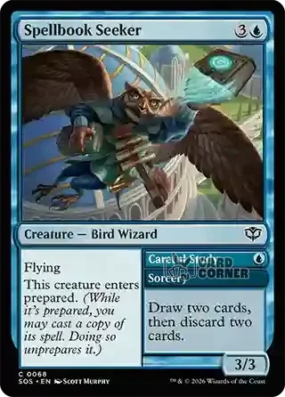Secrets of Strixhaven Card List - Spellbook Seeker 0068