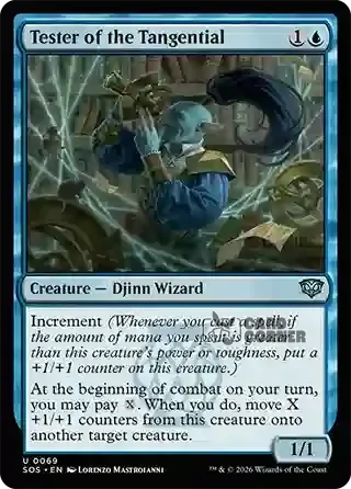 Secrets of Strixhaven Card List - Tester of the Tangential 0069