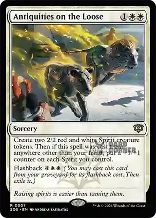 Secrets of Strixhaven Card List - Antiquities on the Loose 0007