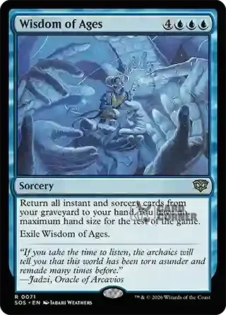Secrets of Strixhaven Card List - Wisdom of Ages 0071