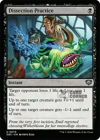 Secrets of Strixhaven Card List - Dissection Practice 0079