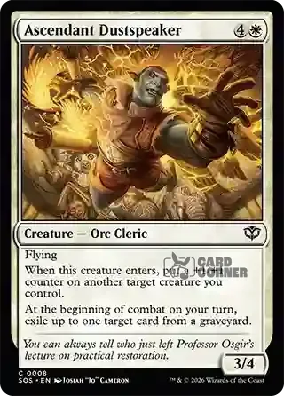 Secrets of Strixhaven Card List - Ascendant Dustspeaker 0008