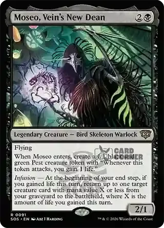 Secrets of Strixhaven Card List - Moseo, Vein's New Dean 0091