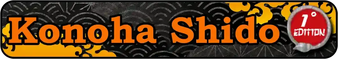 Konoha Shido Naruto First Edition