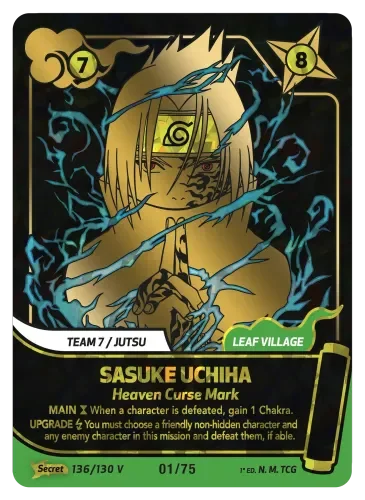 Naruto Konoha Shido - Sasuke Uchiha 136/130