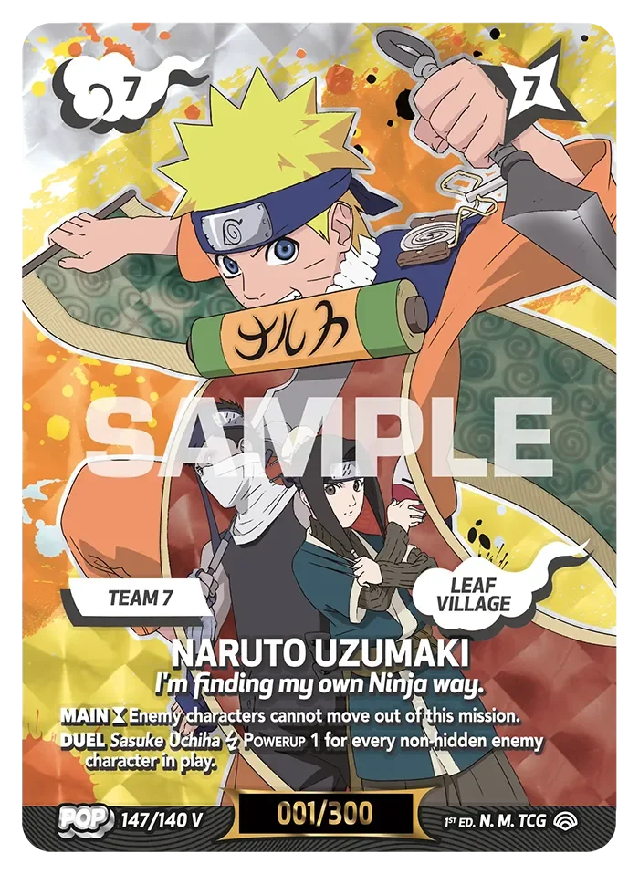 Naruto Shinobi Shiren Naruto Uzumaki POP 147/140 V
