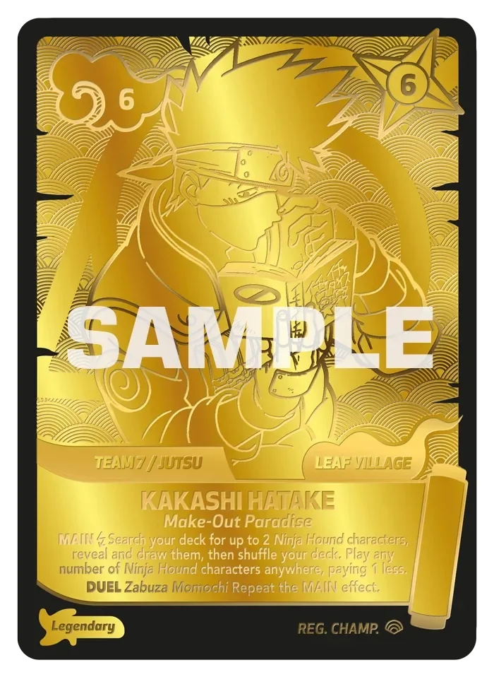 Naruto Mythos Shinobi Shiren Kakashi Hatake Legendary