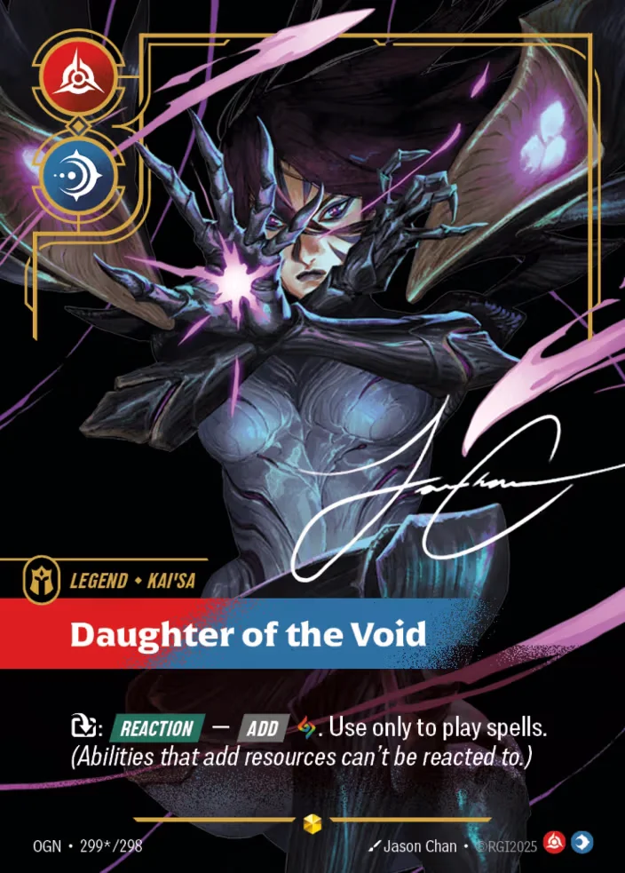 Riftbound Origins Kai'sa 299*/298