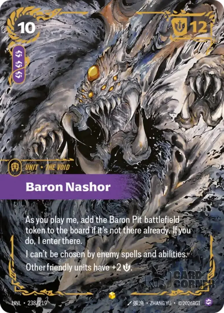 Riftbound Unleashed Baron Nashor 238/219