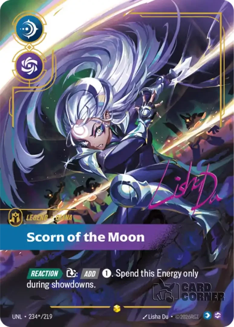 Riftbound Unleashed Scorn of the Moon 234*/219