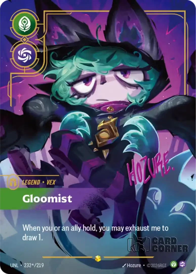 Riftbound Unleashed Gloomist 232*/219