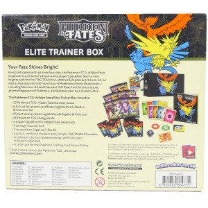 Pokemon Hidden Fates Elite Trainer Box