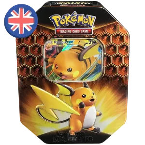 Pokemon Hidden Fates Tins Raichu Tin