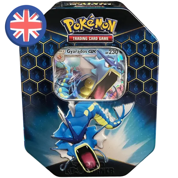 Pokemon Hidden Fates Garados Tin