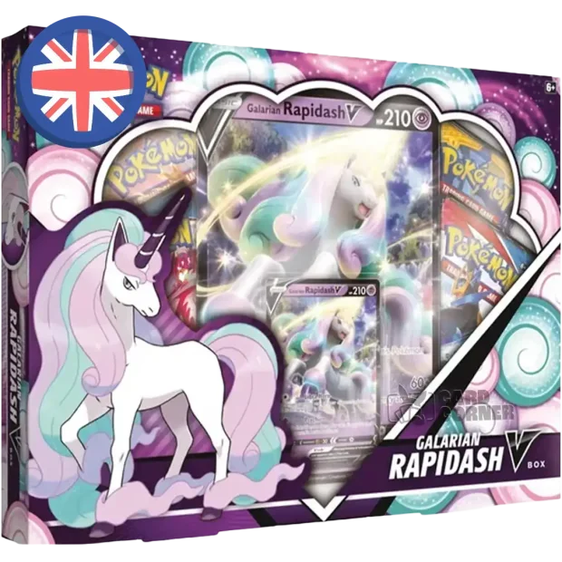 Pokemon Galarian Rapidash V Box (EN)