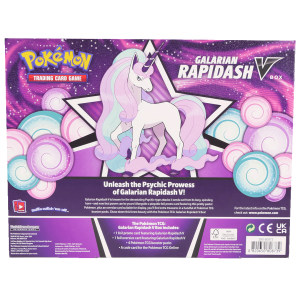 Pokemon Galarian Rapidash V Box Englisch