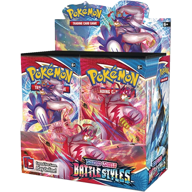 Pokemon Battle Styles Display - 36 Booster