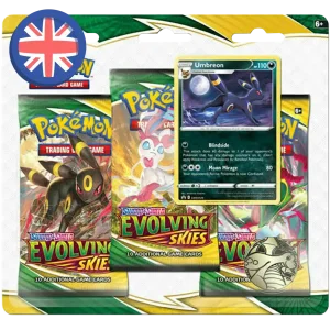 Pokemon Evolving Skies 3-Pack Blister