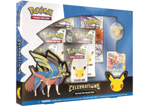 Celebrations Zacian Deluxe  Pin Box Englisch