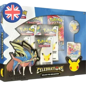 Pokemon Celebrations Zacian Deluxe Pin Box (EN)