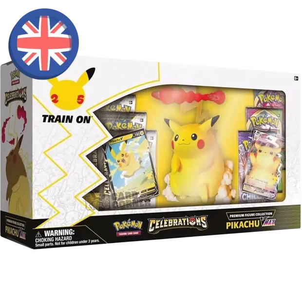 Pokemon Celebrations Premium Figure Collection Pikachu VMAX (EN)