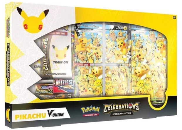 Celebrations Pikachu V-Union Box Englisch