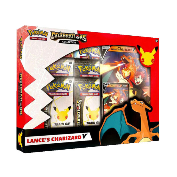 Celebrations Lances Charizard V Box Englisch