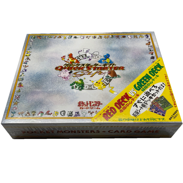 Pokemon Quick Starter Gift Box (Red Deck vs. Green Deck) 1998