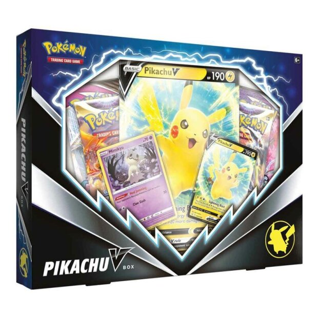 Pikachu V-Box Englisch