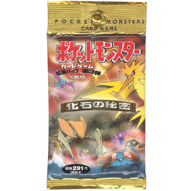 Pokemon Mystery of the Fossils Booster (Japanisch)