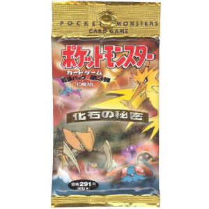 Pokemon Mystery of the Fossils Booster (Japanisch)