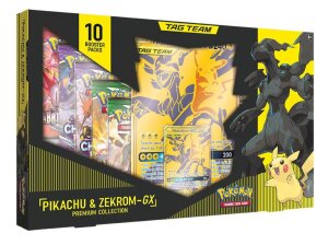 Pikachu Zekrom / Charizard Reshiram GX Box Pikachu/Zekrom