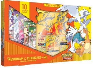 Pikachu Zekrom / Charizard Reshiram GX Box...