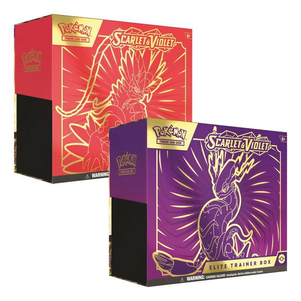 Pokemon Scarlet & Violet SV1 Elite Trainer Box Englisch Bundle