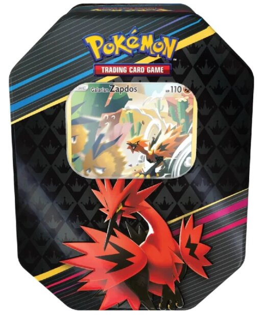 Pokemon Crown Zenith Tin Boxen  Zapdos