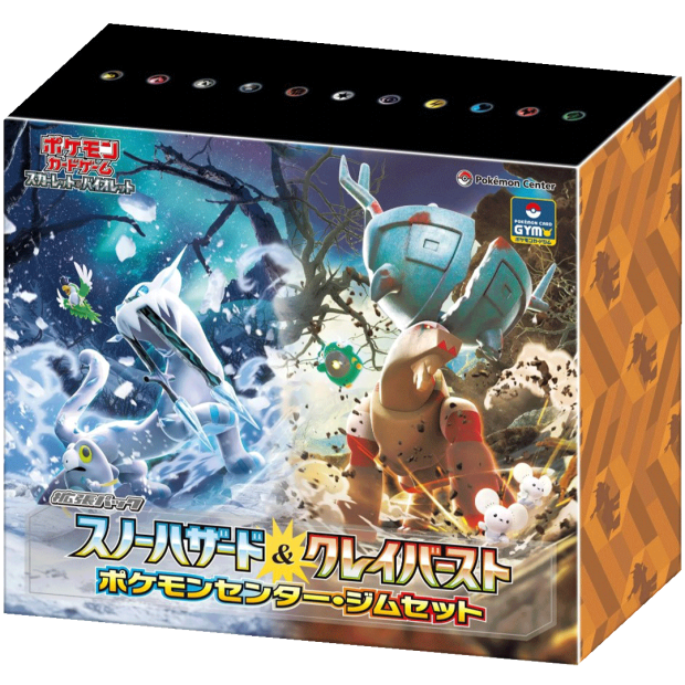 Pokemon Snow Hazard / Clay Burst Gym Box