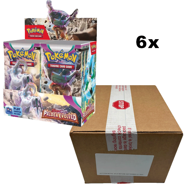 Pokemon Paldea Evolved Display - 36 Booster Case