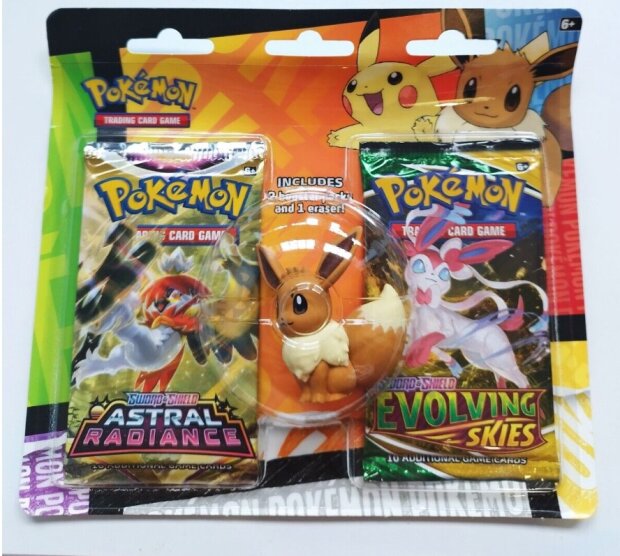 Back to School Blister Eevee / Pikachu