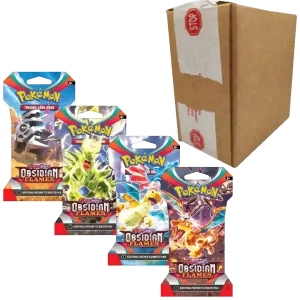 Pokemon Obsidian Flames Sleeved Booster